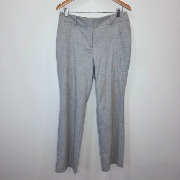 Ann Taylor Factory Light Gray Women’s High Rise Trousers (Sz 8) - Picture 2 of 9